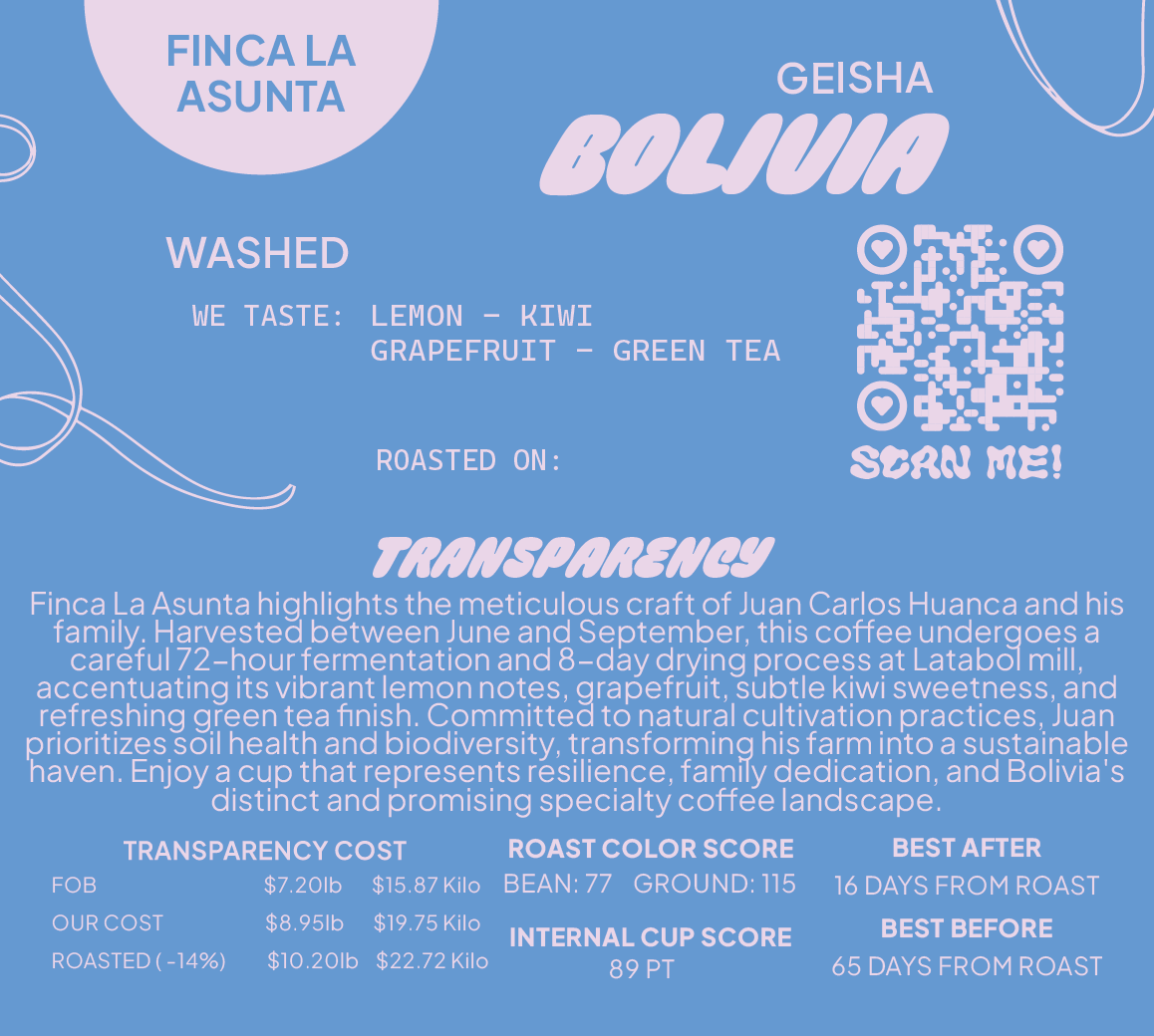 [LUMINOUS] Bolivia Geisha Washed
